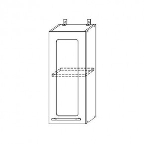 Монако ВПС 300 шкаф верхний стекло в Обь - ob.mebelnovo.ru | фото