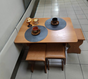 Обеденная зона Миссия (бук) в Обь - ob.mebelnovo.ru | фото