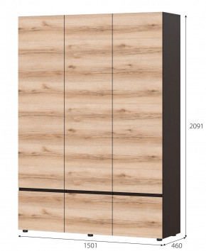 Шкаф 3-х Берген в Обь - ob.mebelnovo.ru | фото