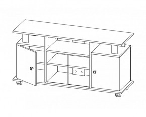 Тумба под ТВ Виста-13 Н в Обь - ob.mebelnovo.ru | фото