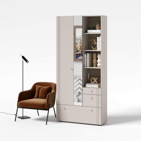 Вешалка с зеркалом Одетта (ВШ1) в Обь - ob.mebelnovo.ru | фото